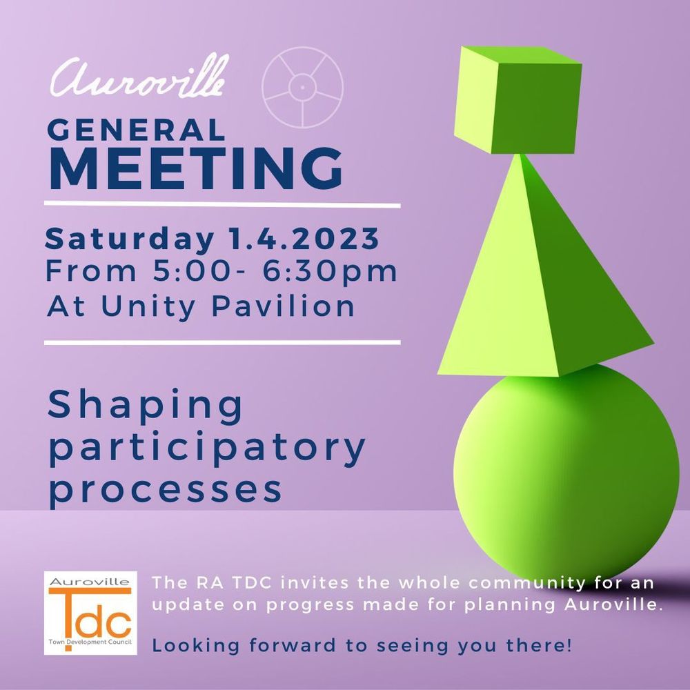 Auroville General Meeting